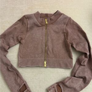 Daisys Boutique Tan Bomber Jacket